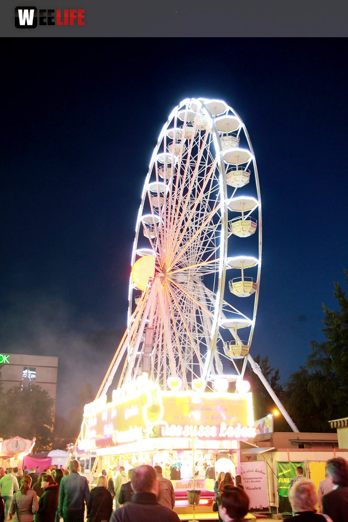 103. Hofer Volksfest Tag der Sparkasse mit Isertaler Hexen