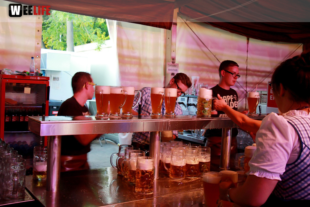 103. Hofer Volksfest 8.Tag mit den Biba u. die Butzemänner