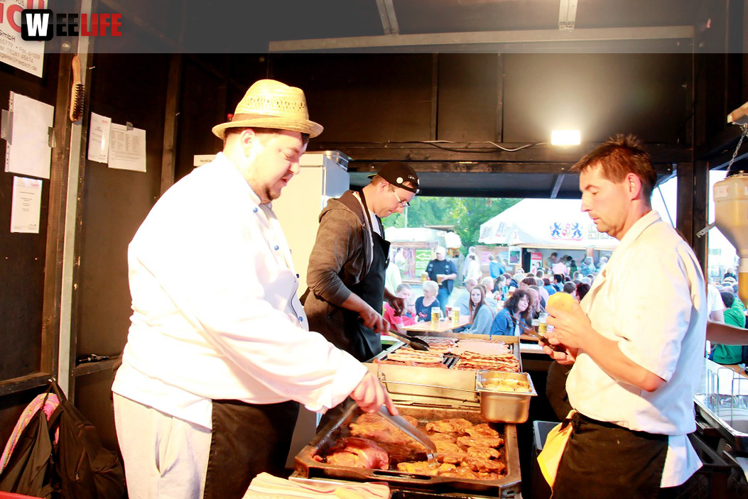 103. Hofer Volksfest 8.Tag mit den Biba u. die Butzemänner