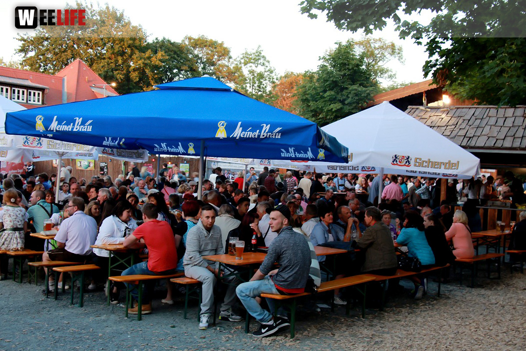 103. Hofer Volksfest 8.Tag mit den Biba u. die Butzemänner