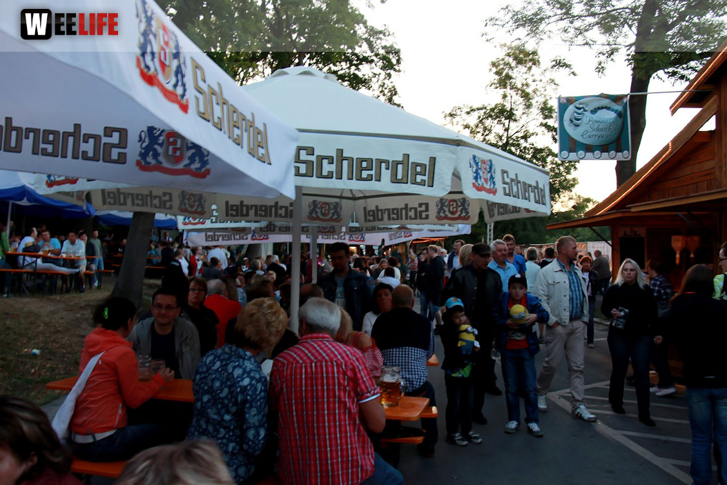 103. Hofer Volksfest 8.Tag mit den Biba u. die Butzemänner