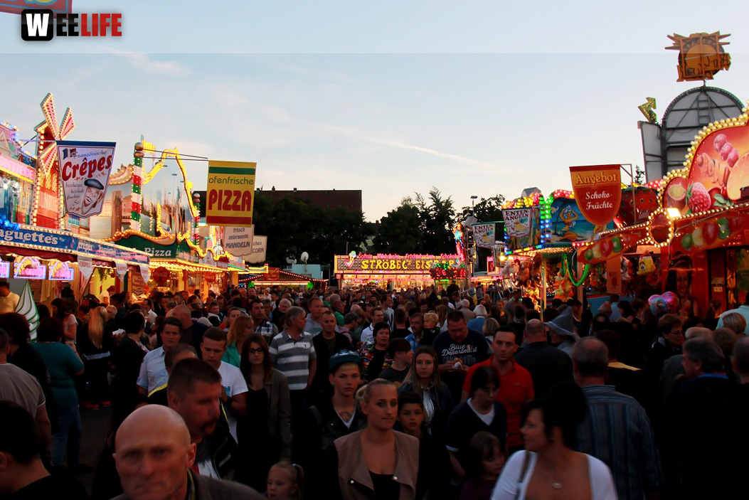 103. Hofer Volksfest 8.Tag mit den Biba u. die Butzemänner