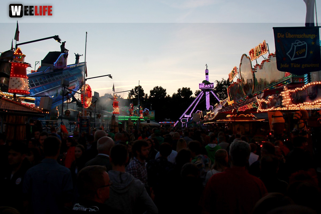 103. Hofer Volksfest 8.Tag mit den Biba u. die Butzemänner