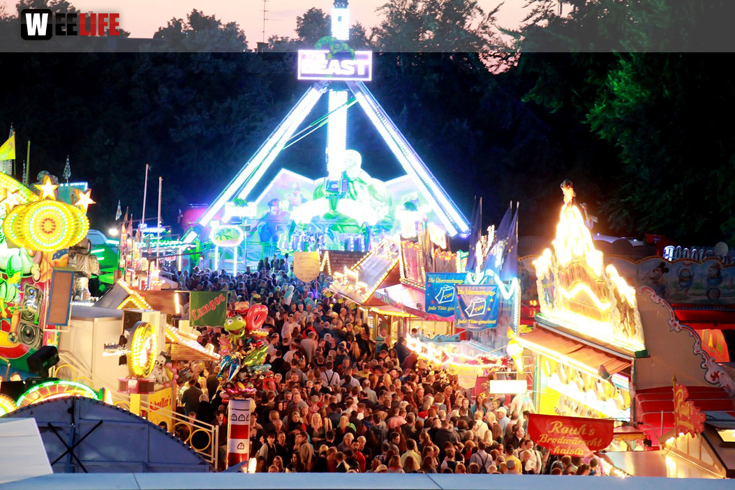 103. Hofer Volksfest 8.Tag mit den Biba u. die Butzemänner