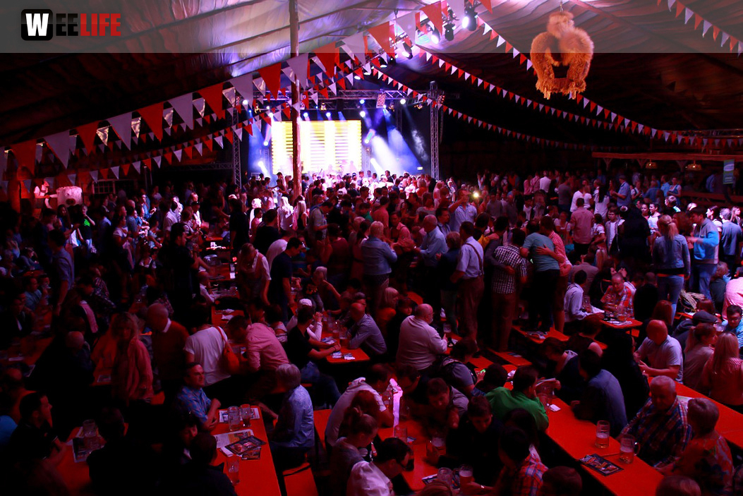 103. Hofer Volksfest 8.Tag mit den Biba u. die Butzemänner