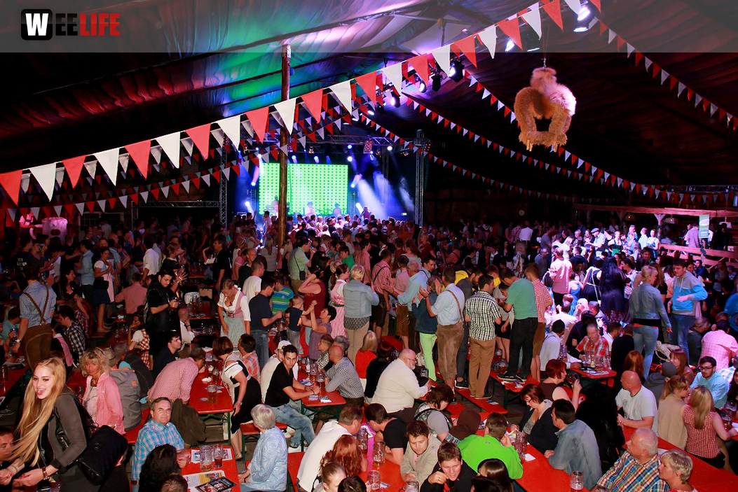 103. Hofer Volksfest 8.Tag mit den Biba u. die Butzemänner