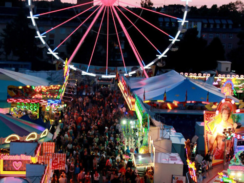103. Hofer Volksfest Übersichtsaufnahmen vom Dacher der Freiheitshalle  – Foto 7