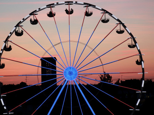 103. Hofer Volksfest Übersichtsaufnahmen vom Dacher der Freiheitshalle  – Foto 13