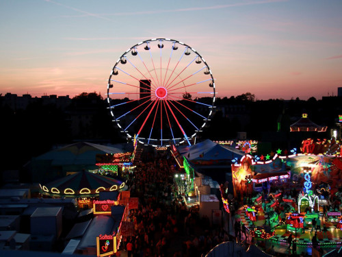 103. Hofer Volksfest Übersichtsaufnahmen vom Dacher der Freiheitshalle  – Foto 14