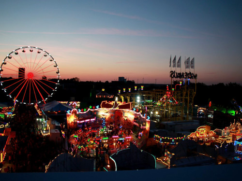 103. Hofer Volksfest Übersichtsaufnahmen vom Dacher der Freiheitshalle  – Foto 15