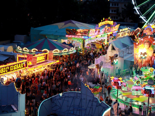 103. Hofer Volksfest Übersichtsaufnahmen vom Dacher der Freiheitshalle  – Foto 22