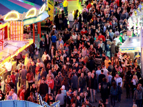 103. Hofer Volksfest Übersichtsaufnahmen vom Dacher der Freiheitshalle  – Foto 25