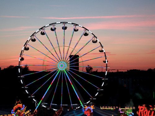 103. Hofer Volksfest Übersichtsaufnahmen vom Dacher der Freiheitshalle  – Foto 26