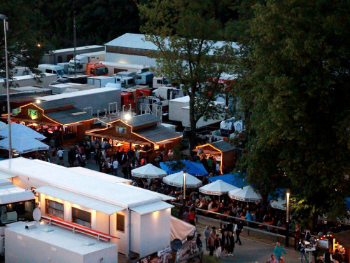 103. Hofer Volksfest Übersichtsaufnahmen vom Dacher der Freiheitshalle  – Foto 28