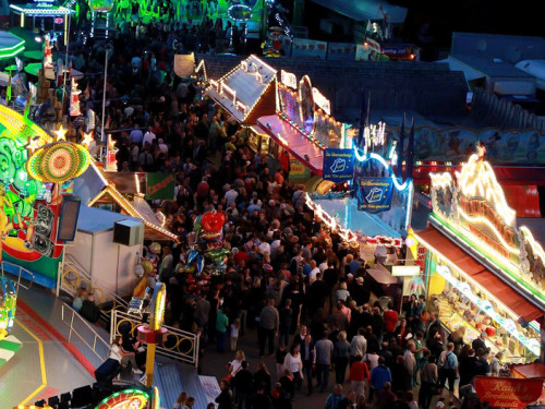 103. Hofer Volksfest Übersichtsaufnahmen vom Dacher der Freiheitshalle  – Foto 32