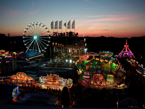 103. Hofer Volksfest Übersichtsaufnahmen vom Dacher der Freiheitshalle  – Foto 33