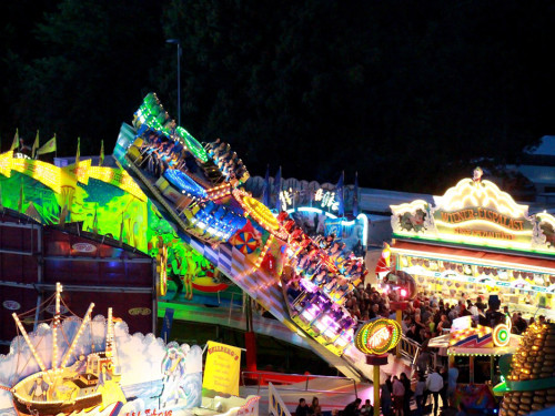 103. Hofer Volksfest Übersichtsaufnahmen vom Dacher der Freiheitshalle  – Foto 40