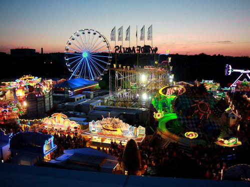 103. Hofer Volksfest Übersichtsaufnahmen vom Dacher der Freiheitshalle  – Foto 46