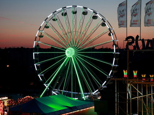 103. Hofer Volksfest Übersichtsaufnahmen vom Dacher der Freiheitshalle  – Foto 48