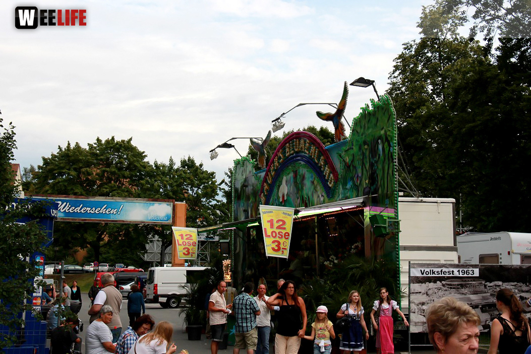 103. Hofer Volksfest 9.Tag Nachmittag