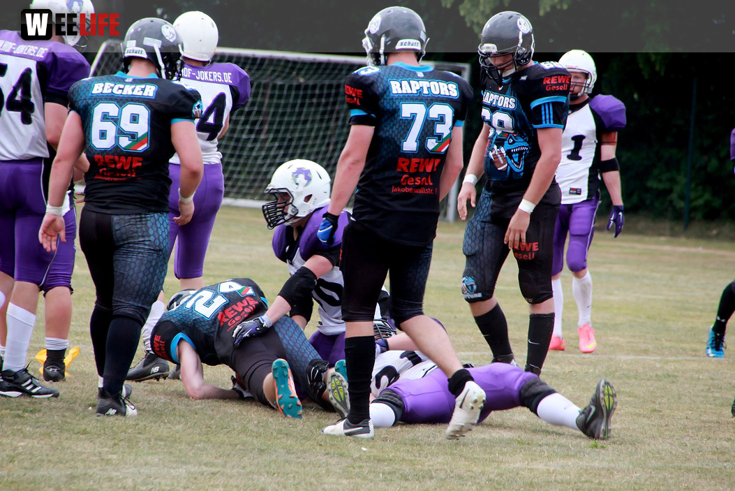 Amerikan Football Playoff Halbfinale Hof Jokers vs. Augsburg Raptors