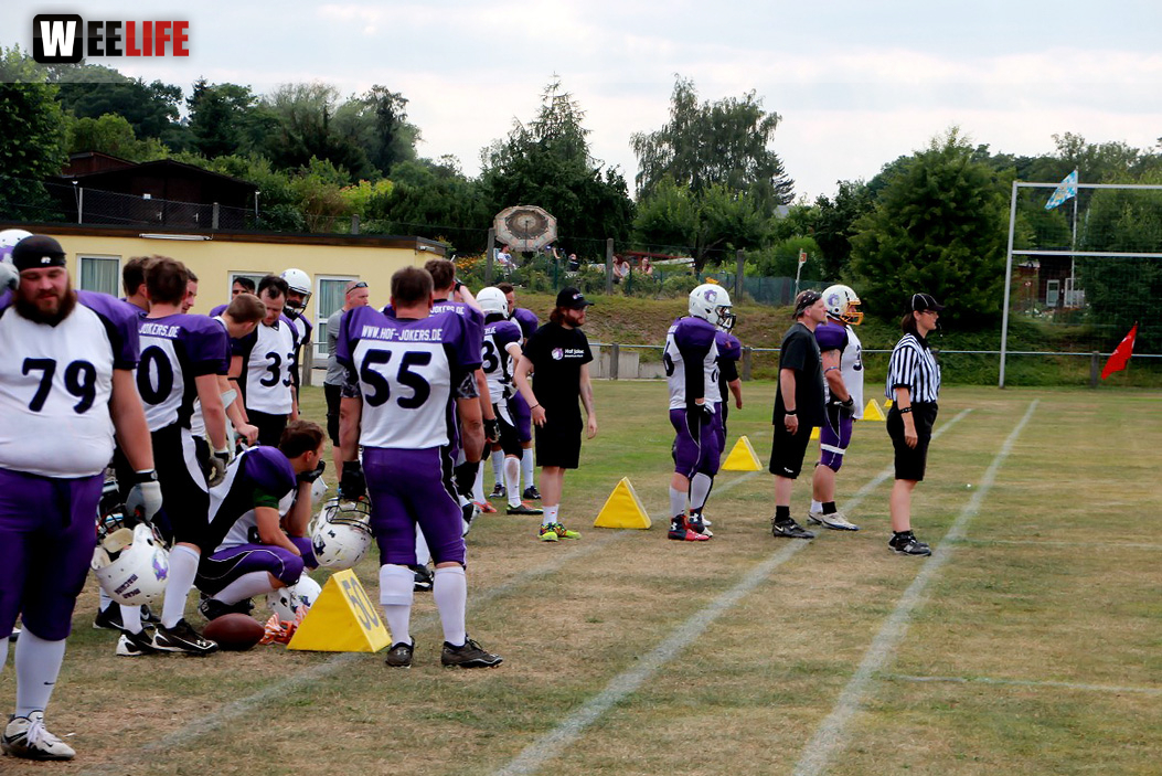 Amerikan Football Playoff Halbfinale Hof Jokers vs. Augsburg Raptors