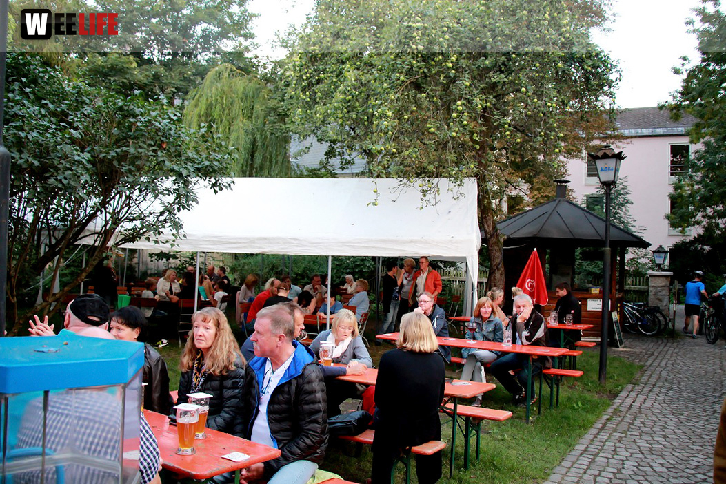 Granny\'s Pearl im Biergarten