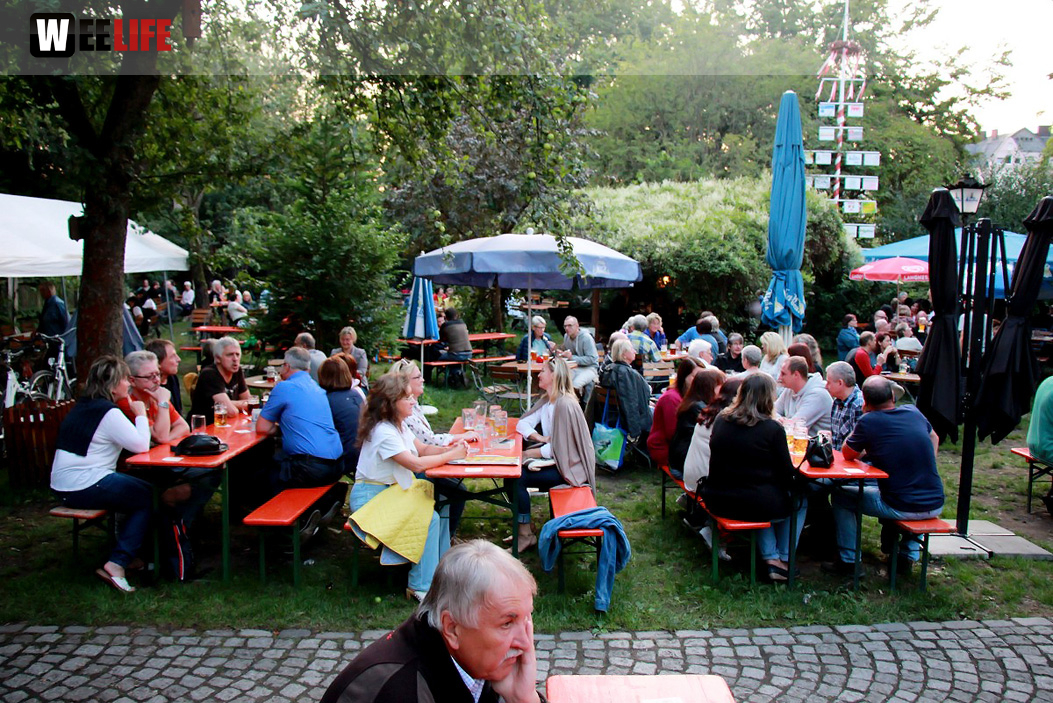 Granny\'s Pearl im Biergarten