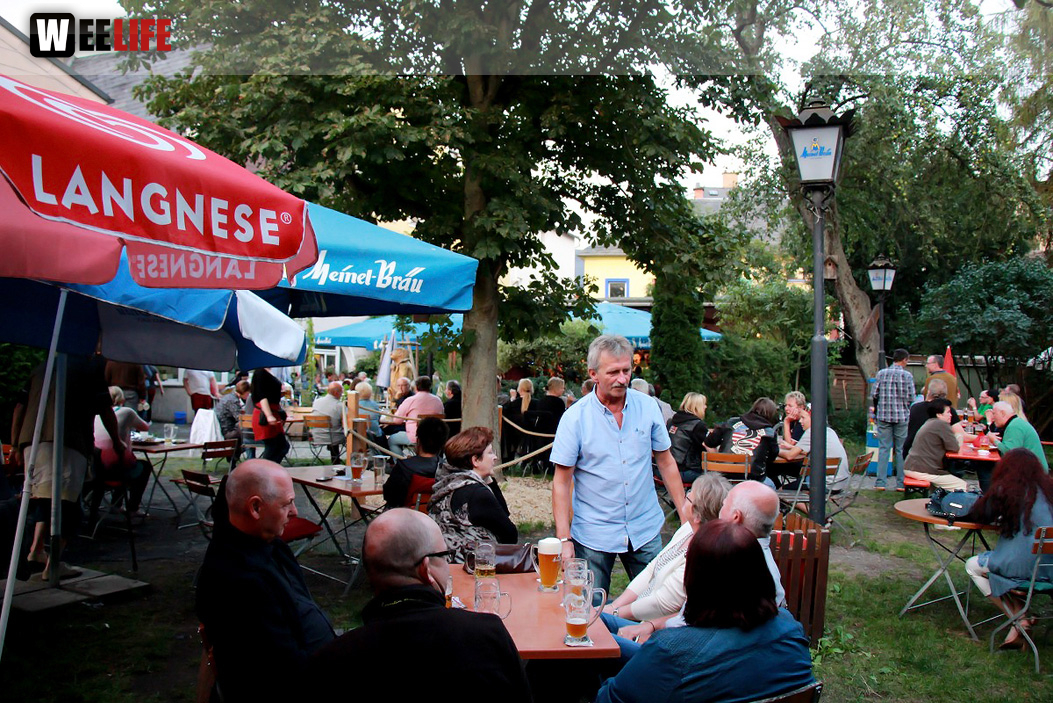 Granny\'s Pearl im Biergarten