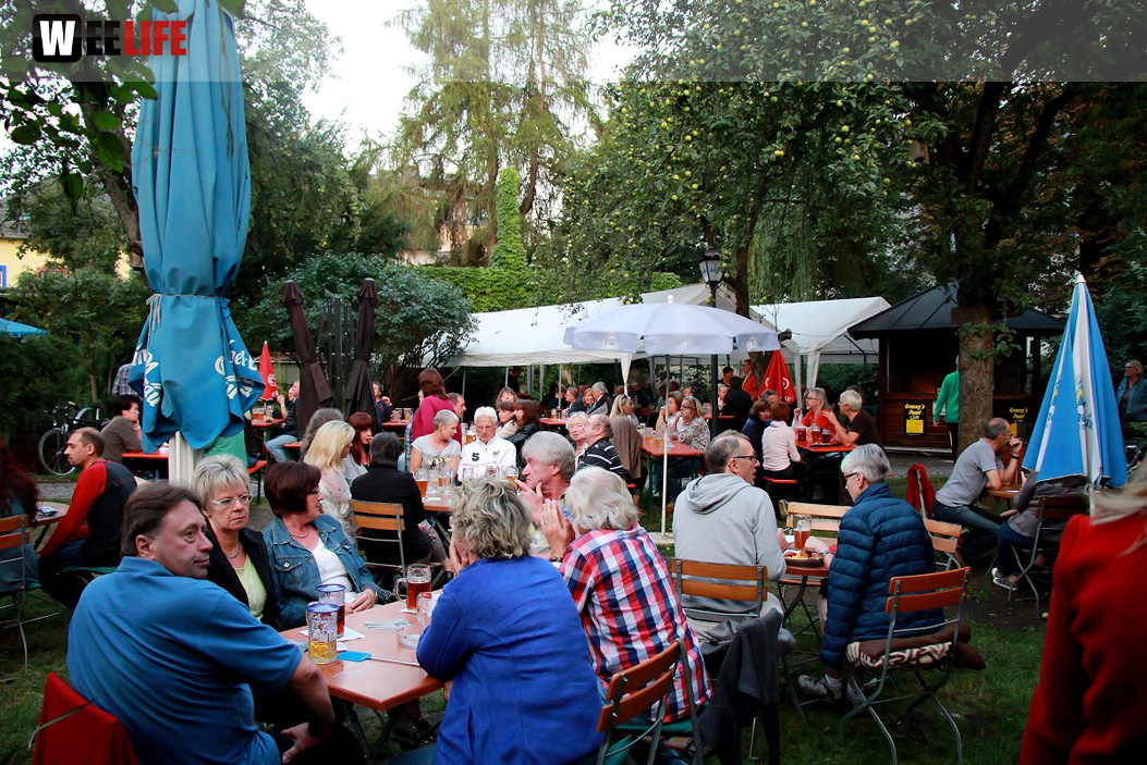 Granny\'s Pearl im Biergarten