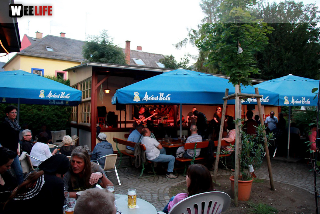 Granny\'s Pearl im Biergarten