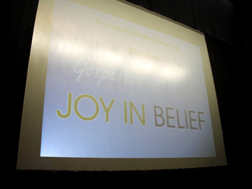 Jubiläumskonzert 15 Jahre Joy in Belief Aufbau Probe – Foto 12