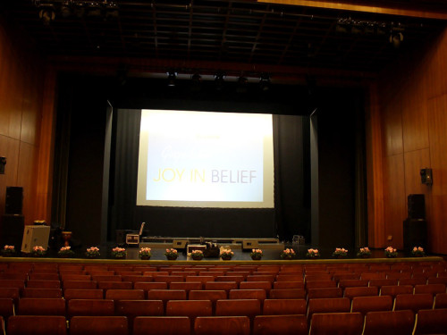 Jubiläumskonzert 15 Jahre Joy in Belief Aufbau Probe – Foto 26