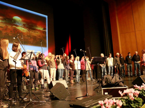 Jubiläumskonzert 15 Jahre Joy in Belief Aufbau Probe – Foto 27