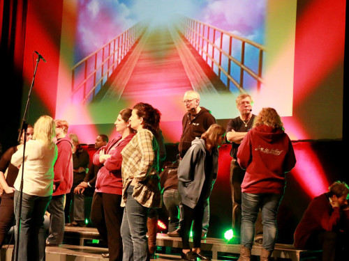 Jubiläumskonzert 15 Jahre Joy in Belief Aufbau Probe – Foto 37