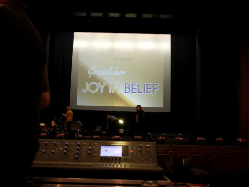 Jubiläumskonzert 15 Jahre Joy in Belief Aufbau Probe – Foto 42