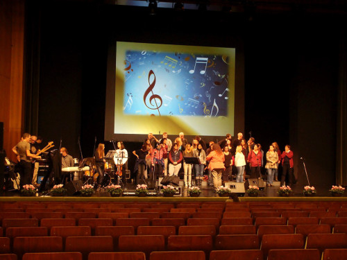 Jubiläumskonzert 15 Jahre Joy in Belief Aufbau Probe – Foto 58