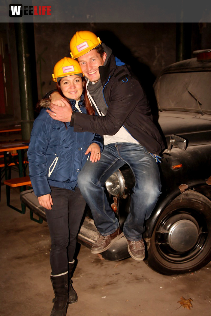 Baustellenparty