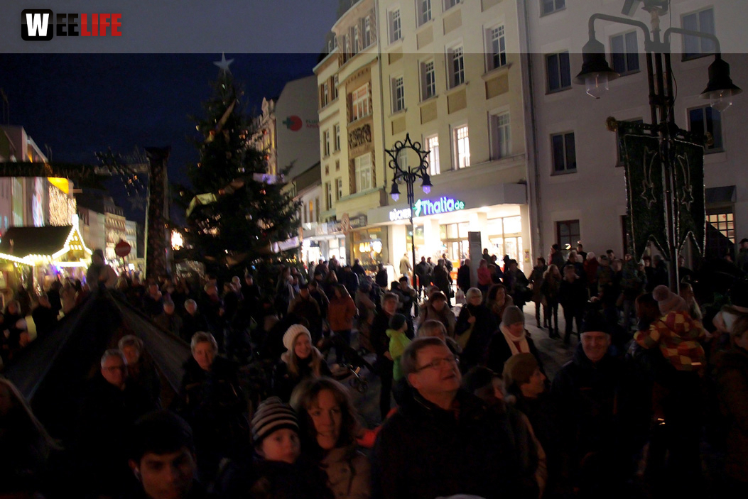 Eröffnung Hofer Weihnachtswelt