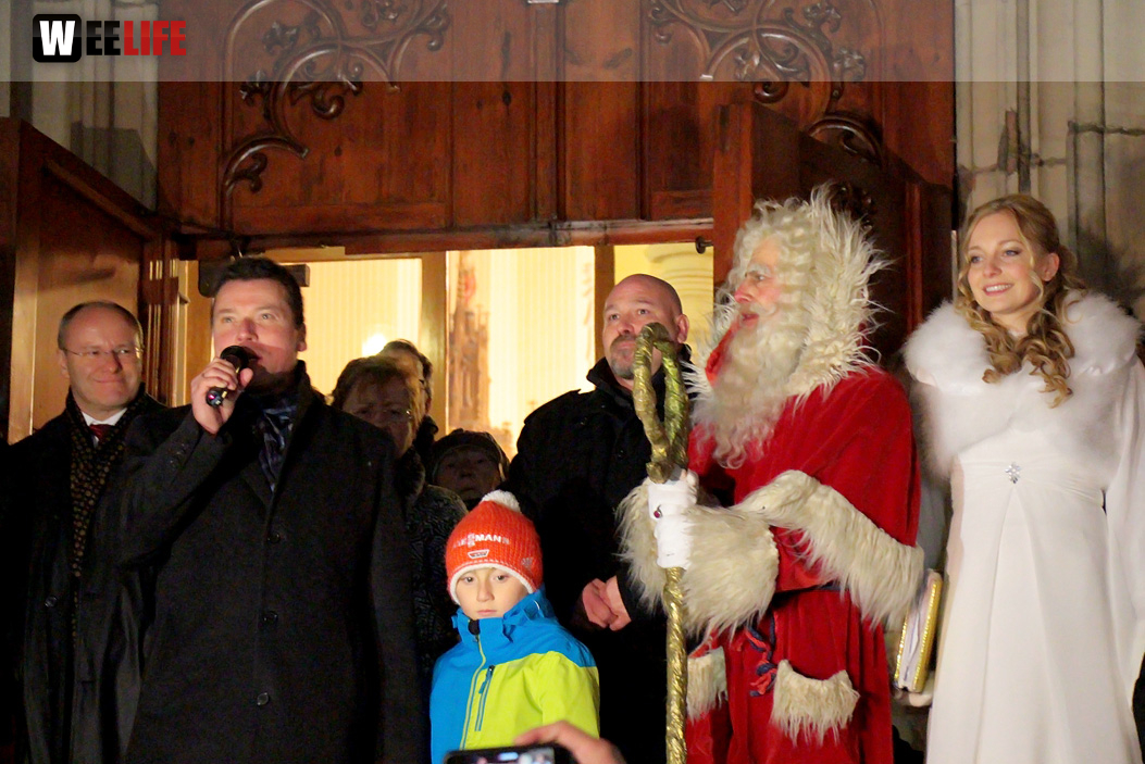 Eröffnung Hofer Weihnachtswelt