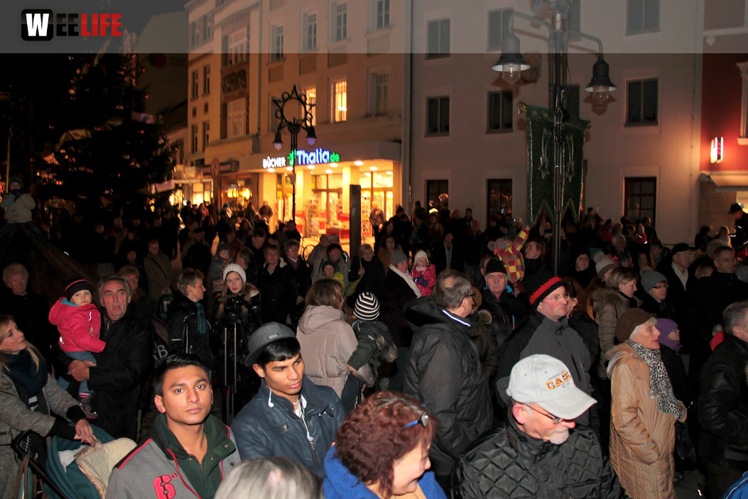 Eröffnung Hofer Weihnachtswelt