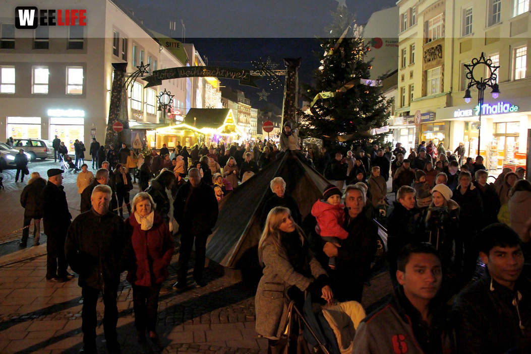 Eröffnung Hofer Weihnachtswelt
