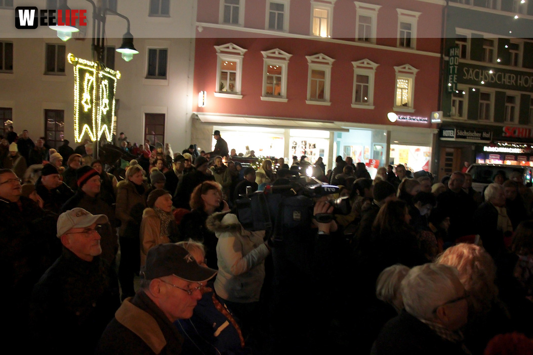 Eröffnung Hofer Weihnachtswelt