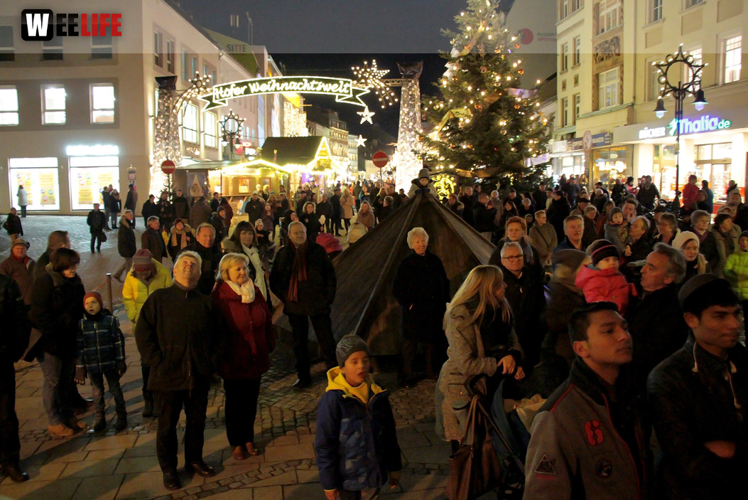 Eröffnung Hofer Weihnachtswelt