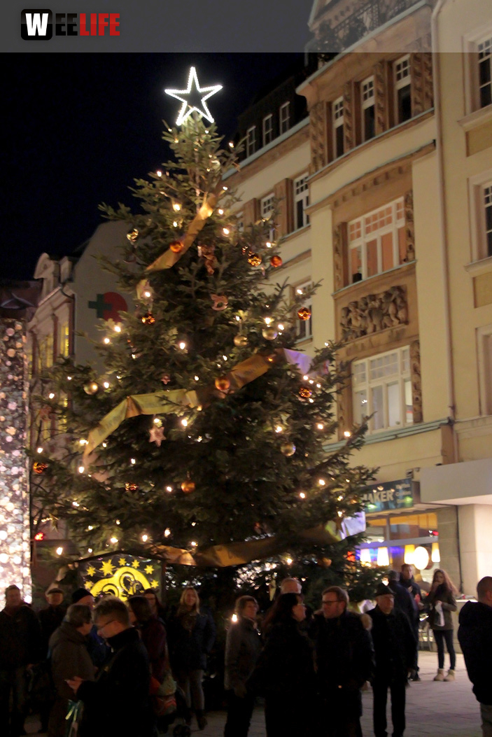 Eröffnung Hofer Weihnachtswelt