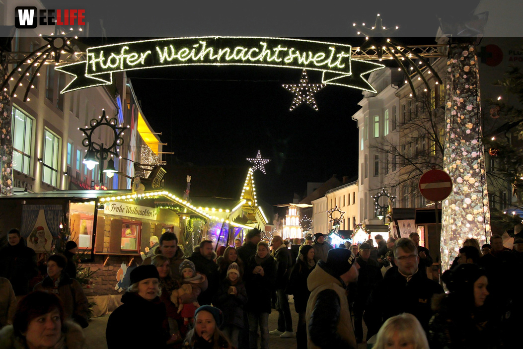 Eröffnung Hofer Weihnachtswelt