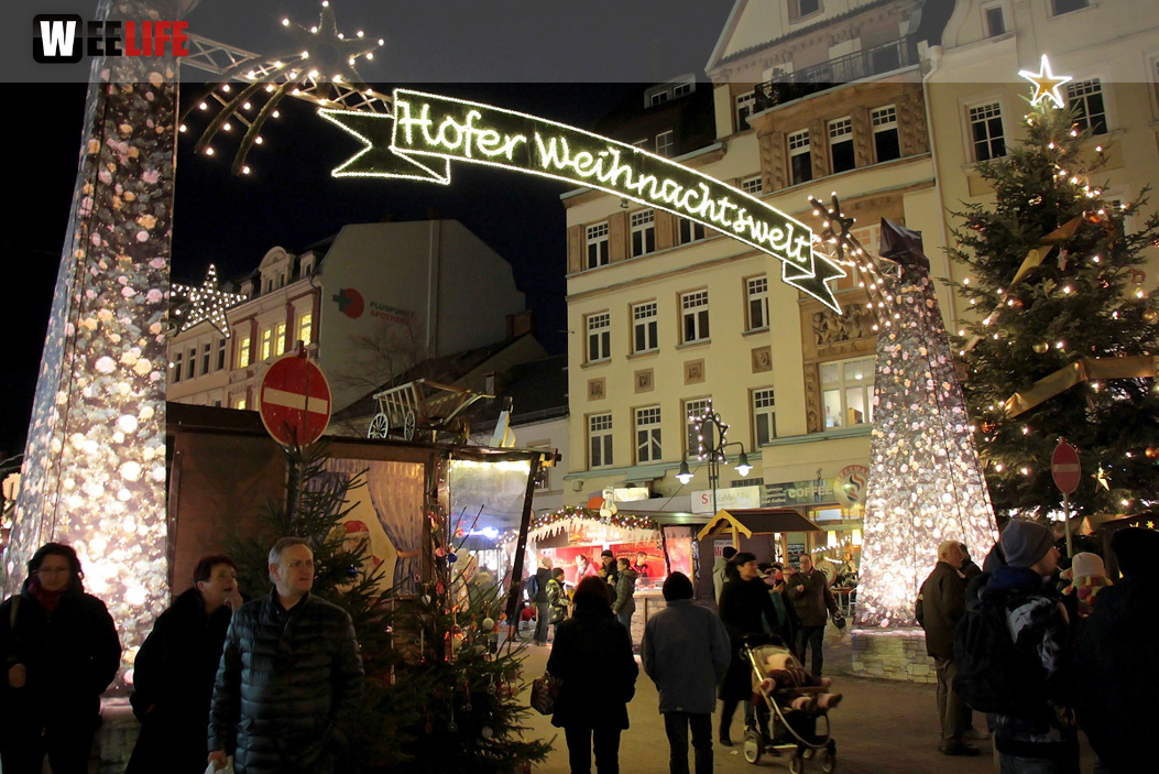 Eröffnung Hofer Weihnachtswelt