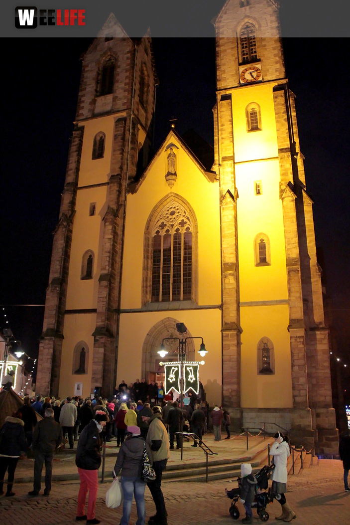Eröffnung Hofer Weihnachtswelt