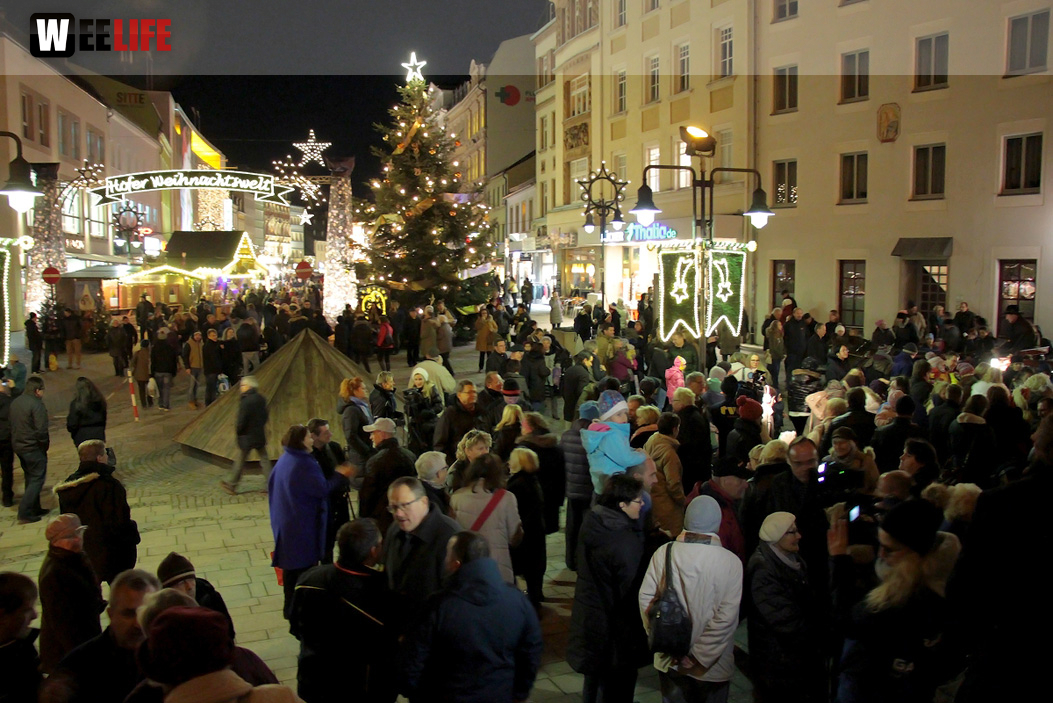 Eröffnung Hofer Weihnachtswelt