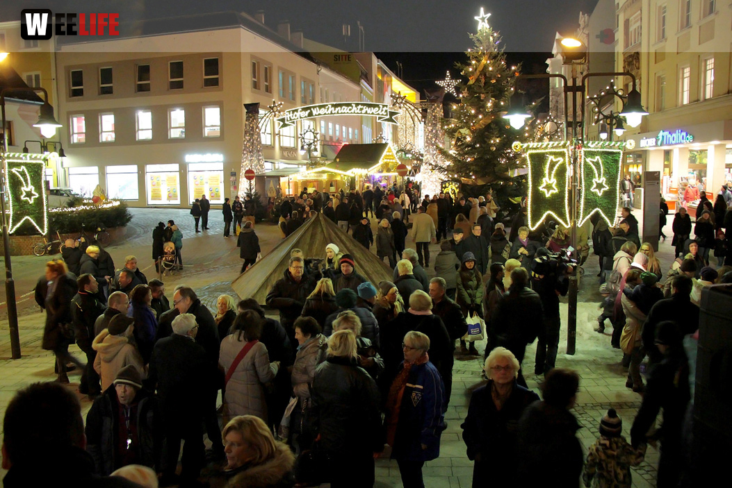 Eröffnung Hofer Weihnachtswelt